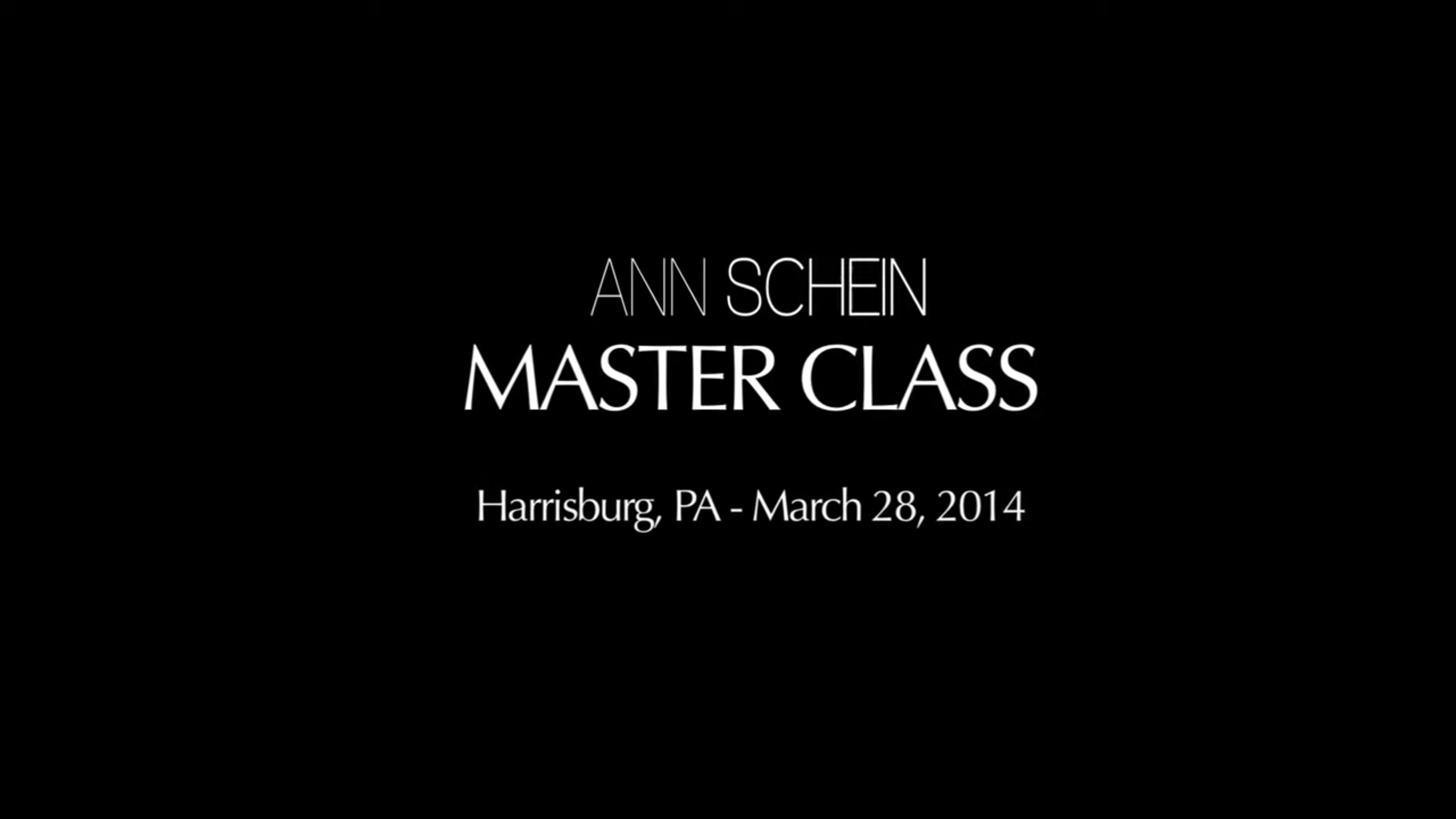 ann-schein-master-class